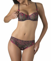 Fleurs de Pommier Halbschale BH mit B&uuml;gel Spitze Dessous Aubade Paris