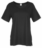 T-Shirt V-Neck Kurzarm Modal Baumwolle