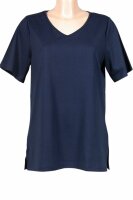 T-Shirt V-Neck Kurzarm Modal Baumwolle