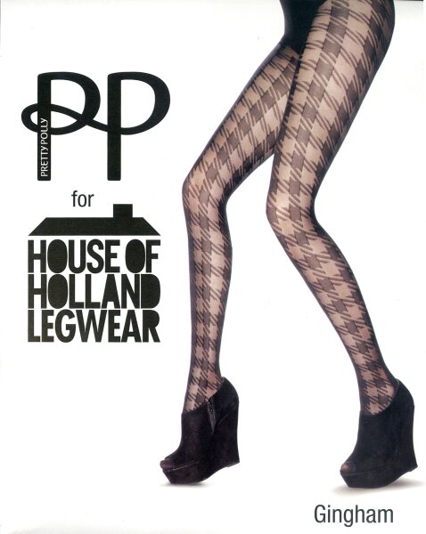 Pretty Polly for House of Holland Strumpfhose Gingham Tights