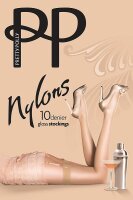 Pretty Polly Nylons Strapsstr&uuml;mpfe 10DEN Gloss...