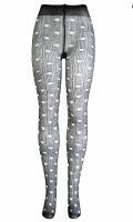 Trasparenze Strumpfhose Lilium Lochmuster Netz-Optik