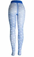 Trasparenze Strumpfhose Lilium Lochmuster Netz-Optik