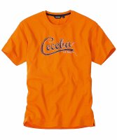 Herren T-Shirt kurzarm Rundhals Ceceba Logo Druck...
