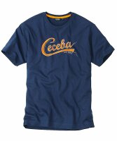 Herren T-Shirt kurzarm Rundhals Ceceba Logo Druck...