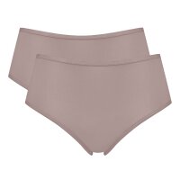 Triumph Damen Maxislip Touch of Cotton 2er Pack hoch...