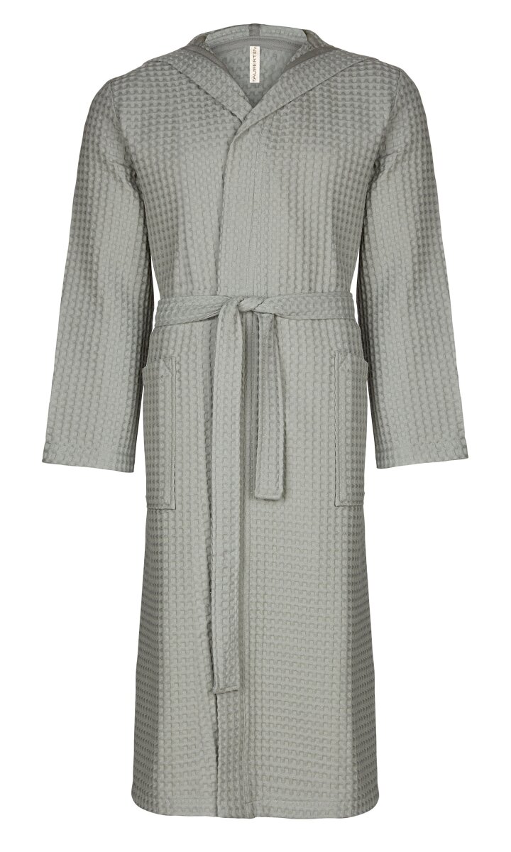 Bademantel Herren & Damen - Leicht & Schnelltrocknend | Waffelpique Baumwolle Für Sauna & Wellness