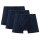 95/5 3er Pack Boxer Shorts Unterhose mit kurzem Bein Cotton Stretch