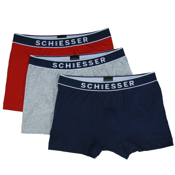 95/5 Short 3er Pack Boxer Shorts Unterhose mit kurzem Bein Baumwolle