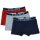 95/5 Short 3er Pack Boxer Shorts Unterhose mit kurzem Bein Baumwolle