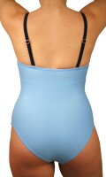 Badeanzug Einteiler mit B&uuml;gel One Shoulder tragbar Xtra Life Lycra