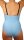 Badeanzug Einteiler mit B&uuml;gel One Shoulder tragbar Xtra Life Lycra