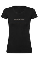 Damen T-Shirt Rundhals Unterziehshirt Schmucklogo 0P263