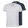 CC722 Herren T-Shirt V-Neck kurzarm Baumwolle Jersey Mehrst&uuml;ckpackung