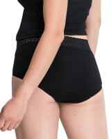 Damen Taillenslip mit Spitze Slip 100% Baumwolle
