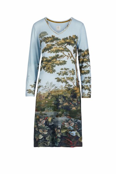 PIP Studio Danai Nightdress Winter Blooms Damen Nachthemd 100cm Vintage-Look