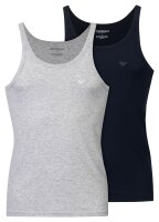 2er Pack Tank Top, Unterhemd, 100% Baumwolle