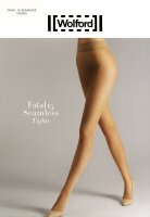 FATAL 15 Feinstrumpfhose breiter Taillenbund transparent nahtlos