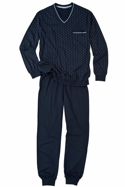 Pyjama lang, Schlafanzug mit Bündchen, 46,91 €