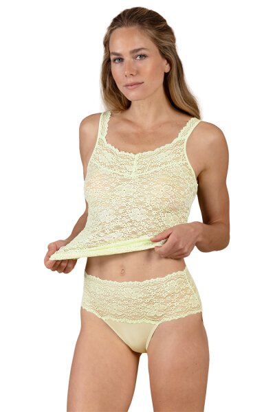 Unterhemd aus Spitze Damen Tr&auml;gershirt Serie Millefleurs Nina von C