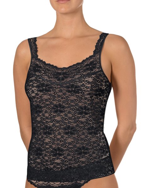 Unterhemd aus Spitze Tr&auml;gershirt Serie Millefleurs