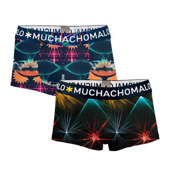 EDM Music Herren Trunk kurzes Bein 2er Pack Underwear