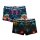 EDM Music Herren Trunk kurzes Bein 2er Pack Underwear