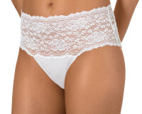 Millefleurs Taillenslip mit Spitze Damen Slip Underwear