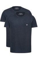 EA Emporio Armani T-Shirt 2P kurzer Arm Rundhals Stretch...