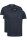 EA Emporio Armani T-Shirt 2P kurzer Arm Rundhals Stretch Cotton CC717