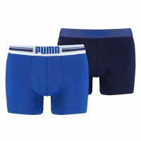 Placed Logo Boxer 4er Pack Herren Boxerslip l&auml;ngeres Bein Cotton Stretch