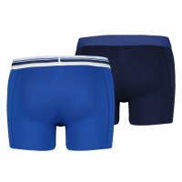 Placed Logo Boxer 4er Pack Herren Boxerslip l&auml;ngeres Bein Cotton Stretch