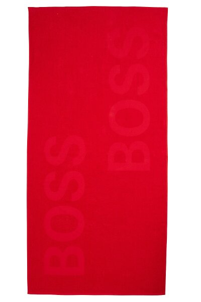 Beach Towel Solid 80 x 160 cm Strandtuch Baumwoll-Jacquard Logo