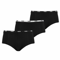 PUMA Women Mini Shorts Multipack Damen Panty H&ouml;schen Logobund Soft Cotton Stretch