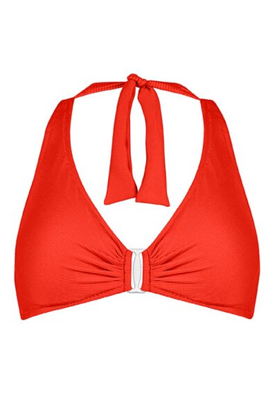Contrast Neckholder Bikini Top mit Softschale Mix &amp; Match
