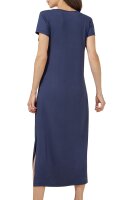 Hajo Damen Strandkleid Freizeitkleid L&auml;nge 122 cm V-Neck Schmucksteinchen