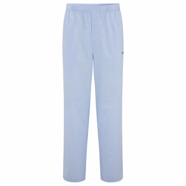 Herren Pyjamahose lang gewebt gestreift Schlafanzughose BOSS Stripe Pants