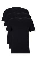 BOSS T-Shirt V-Ausschnitt 3P Classic Regular Fit gesticktes Logo Baumwolle