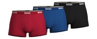 BOSS Trunk 3P Power Herren Unterhosen Baumwoll Stretch Short kurzes Bein