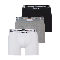 Herren Unterhosen Boxer l&auml;ngeres Bein Baumwoll Stretch BOSS Boxer Brief 3P Power