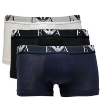 Emporio Armani CC715 Trunk 3 Pack Stretch Cotton Herren Unterw&auml;sche