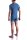 RED1601 Coolbody Herren 2-Wege-Zipper Kurzarm Baumwoll-Stretch