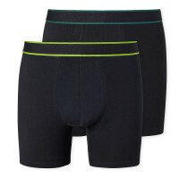2er Pack Long Shorts, Stretch Cotton 95/5