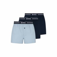 Web-Boxer 3er Pack Woven Boxer Pyjama Shorts legerer Schnitt