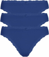 Damen Slips Cosy Modal Jersey Stretch Spitze Nina von C.3er Pack Jazzpant