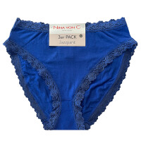 Damen Slips Cosy Modal Jersey Stretch Spitze Nina von C.3er Pack Jazzpant