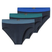 Rio-Slip 3er Pack Schiesser 95/5 Organic Cotton Sportslip Baumwolle Jersey