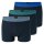 Herren Shorts 3er Pack Organic Cotton Schiesser 95/5 Stretch Baumwolle Unterhose