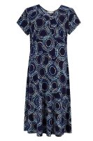 Hajo Damen Strandkleid City-Kleid Kurzarm A-Linie...