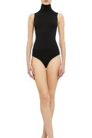 Wolford Viscose String Body mit hohem Kragen Stehkragen...